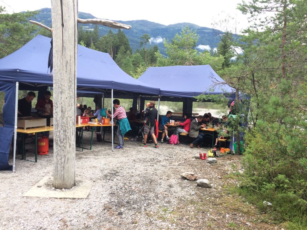 Grillparty in der Ochsenschlucht