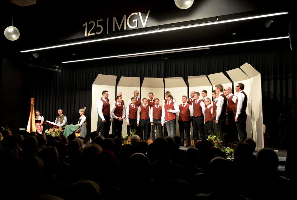 Liederabend am Ostersonntag 2018 des MGV Harmonie Berg im Drautal