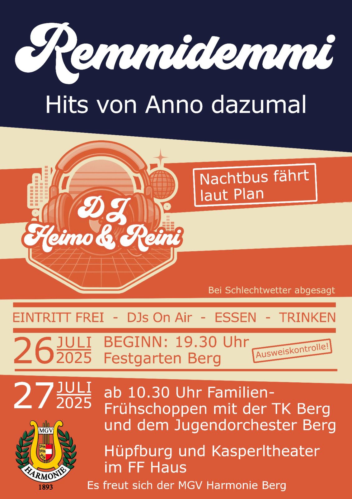 Remmidemmi & Familienfrühschoppen