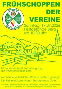 Frühschoppen der Festgartenvereine